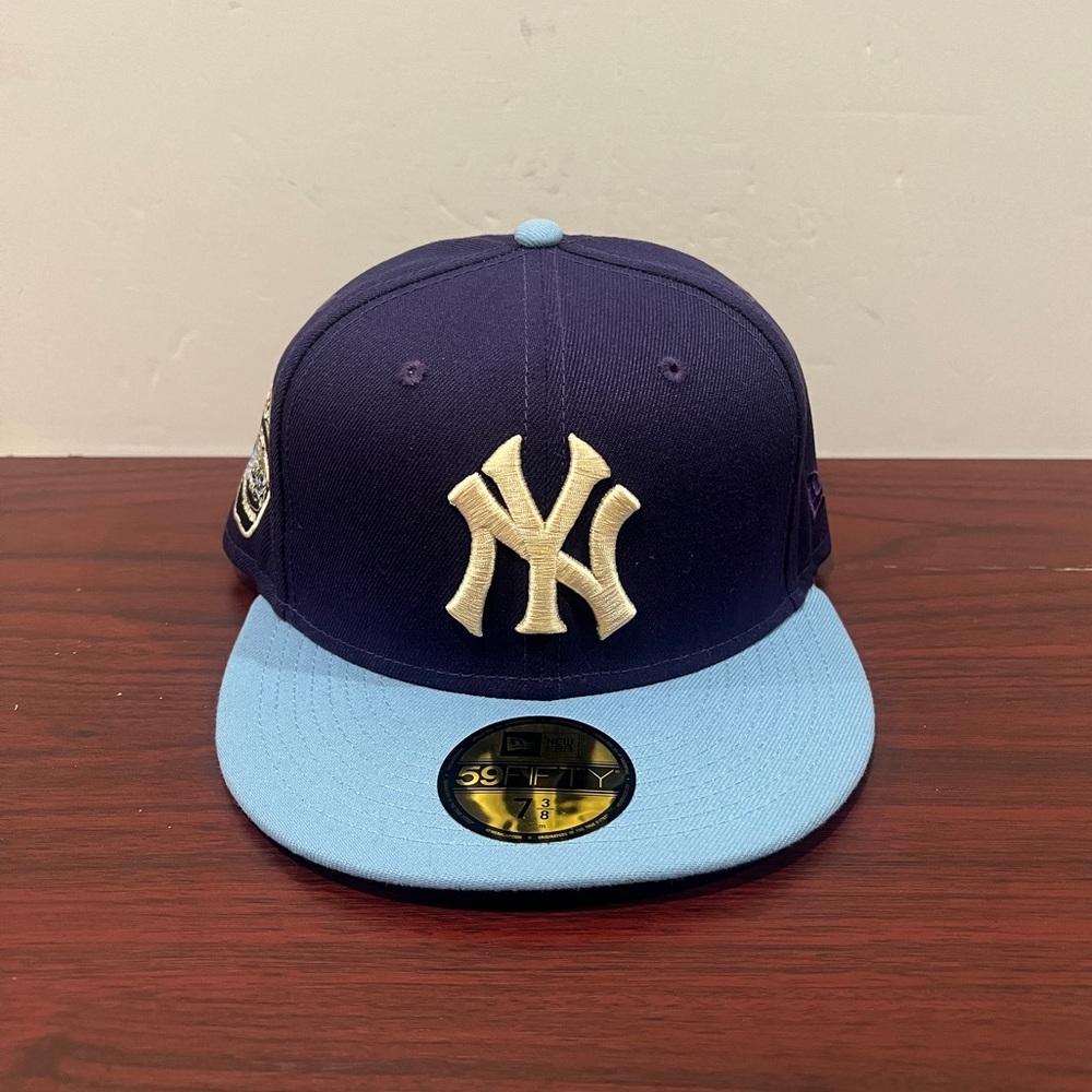 New Era, 59Fifty Fitted Hat, New York Yankees, Purple & Blue
